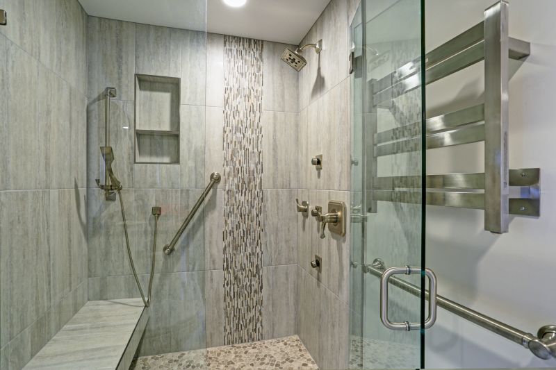 Tile-Integrated Shower